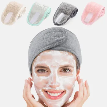Femeile Reglabil SPA Facial Bentita Baie Machiaj de Păr Trupa de Fete Benzi pentru Spălarea Feței Moale de tip buret Accesorii de Par