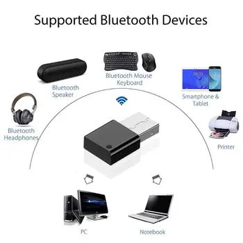 De mare Viteză Wireless Mini USB Bluetooth 5.0 Receptor pentru Radio Auto Subwoofer Amplificator Audio Multimedia Adapter