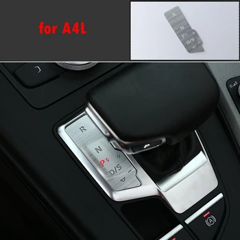 De înaltă Calitate de Metal Interioare Auto Buton Capac Protecție Frânei de parcare Electronice/Butonul de Blocare de ușă Decor Autocolant pentru Audi A4L