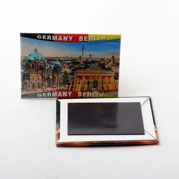 Garman Berlin Metal învelită Tablă cositorită Magneți de Frigider ,de Calitate Suveniruri pentru lume Atracție