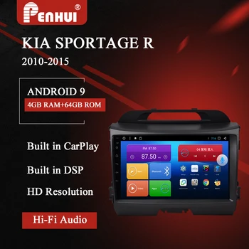 DVD auto Pentru Kia Sportage R (2010-) Radio Auto Multimedia Player Video de Navigare GPS Android10.0 Dublu Din