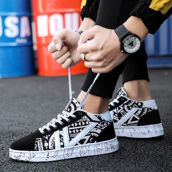 2019 panza Adidași bărbați Încălțăminte Joasă Casual Elastic Toate Pantofi low ajuta cuplu clasic pantofi de pânză elevii de agrement Pantofi de Imprimare