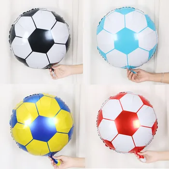 4pc 18 Inch Fotbal Design Balon de Folie de Fotbal Baloane cu Heliu pentru Băiat Ziua de naștere Petrecere Eveniment Sportiv de Joc de Decorare pentru Copii de Jucarie