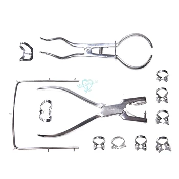 Dentare Cauciuc Perforator Perforator Cu Dinți De Îngrijire Clește De Dentist Laborator Dispozitiv Instrument Echipamente