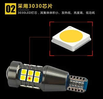 Masina de mers înapoi lumina LED-uri Pentru CHEVROLET Captiva 2012-2017 Retragere Ajuta Lampa Refit T15 12W 6000K Faruri modificarea