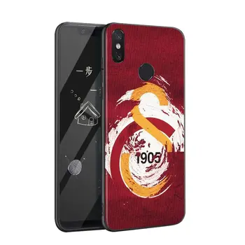 Galatasaray SK Turcia Anti-toamna Caz de Telefon pentru Xiaomi Mi Lite 10 9T CC9 Pro Nota 10 9 8 A3 A2 A1 Lite se Amestecă 3 Capac Negru