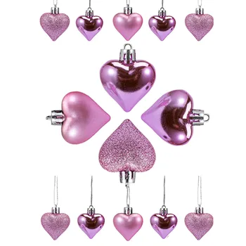 2021 Noi Produse 36pcs Valentine Decoratiuni Inima Ornamente Romantic Ziua Îndrăgostiților Cadouri Decor Acasă Cadou