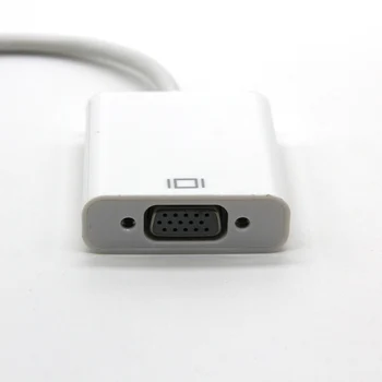 USB-C to VGA Adapter USB 3.1 de Tip C USB-C la Feminin Adaptor VGA Cablu pentru Noul Macbook 12 inch Chromebook Pixel Lumia 950XL