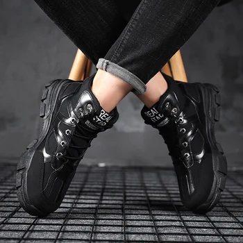 Adidasi hombre casuales sus sapato de sex masculin de agrement s adidași pantofi de mens de Mare pentru 39 de cauzalitate primăvară cuero casual, sport Casual, negru