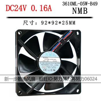 Pentru NMB 3610ML-05W-B49 9225 9025 9cm DC 24V 0.16 O Pentru Fanuc seria 16/18 TA, D, TB, MB, TC, MC ventilatorului de răcire