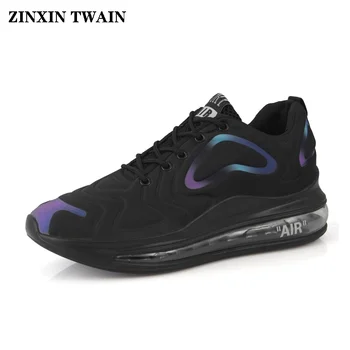 ZINXINFull palma pernă de aer sport absorbție de șoc pantofi de funcționare personalitate unică uri de moda pantofi pentru bărbați