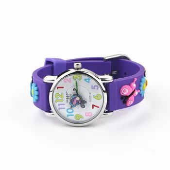 New Sosire Hansying Brand Copii 3D Fluture Curea Cuarț Ceas Copii Fete Băieți Impermeabil Ceasuri Elevii Ceas Reloj