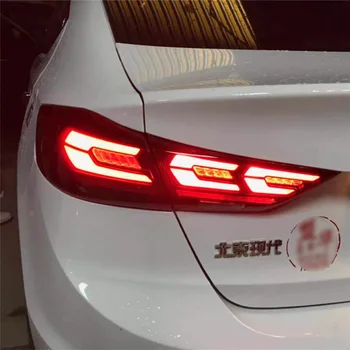 Car LED Lumina spate Pentru Hyundai Elantra Avante 2016 2017 2018 2019 2020 Spate, luminile de Frână Lampă Marșarier Transforme Stop
