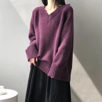 4 pulover de culoare pulover 2020 Toamna/iarna noi coreea de Sud pierde V-gât pulover pulover pulover pulover pulover pulover bluza