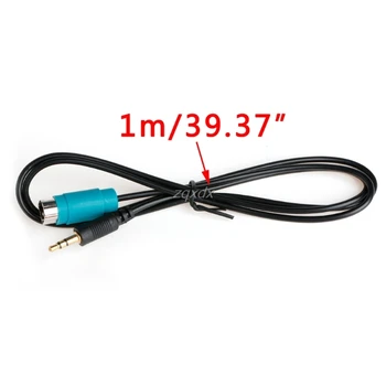 3.5 mm Aux Conexiune prin Cablu Linie Adaptor Audio pentru ALPINE KCE-236B CDA-9884 CDA-9886M MP3 pentru iPhone 6S 6 Plus 6 Telefon Inteligent