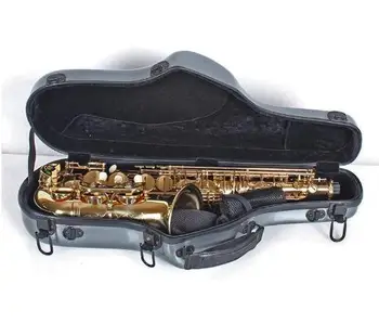 Sax caz fibra de Sticla plastic armat drop E saxofon alto sac