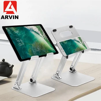 ARVIN Aluminiu Tablet PC Suport Stand pentru iPad Air Mini Pro 10.5 12.9 Tableta Samsung Pliabil Desktop Leneș Suport de Montare Suport de