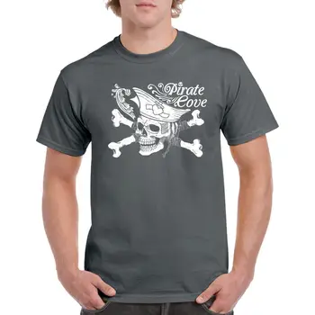 Pirate Cove s Tee Shirt Mare Rotund Gât T-shirt Costum barbati haine noi sosesc casual bumbac maneca scurta top tee