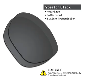 SmartVLT 3 Perechi de ochelari de Soare Polarizat Lentile de Înlocuire pentru Oakley ore Suplimentare Stealth Negru si Argintiu Titan si Rosu de Foc