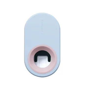 De Vânzare la cald Acasă Dinte Curat Automat Pasta de dinti Storcator de Distribuitor de Dispozitive Baie Montare pe Perete Mâinile titularul Periuta de dinti