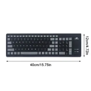 1 buc Pliabil din Silicon Tastatura cu Fir USB Silicon Flexibil Tastatură Moale pentru Laptop
