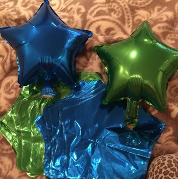 10buc/lot Folie Forma de Stea Balon Metalic Pentru Nunta, Petrecere de Aniversare Gonflabil Baloane Decor Globos Metalicos Partid Decor