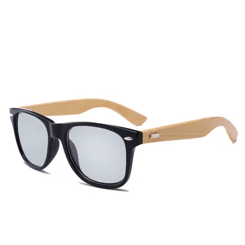 Fierbinte stil de bambus sunglassesfor bărbați și femei ,bambus templu ochelari de soare ochelari de soare oglinda