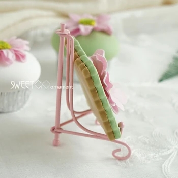 Roz cookie-uri de stand desert decorarea titularul 10cm bakeware instrumente de șevalet decor pentru petrecerea de nunta fetita ziua