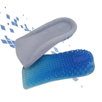 Unisex Femei Bărbați Silicon Gel Înălțime De Ridicare Crește Tălpi De Pantofi Cu Toc Introduce Pad Confortabil Gel Perna De Pantofi Tampoane