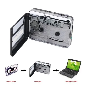 USB Casetofon Caseta la PC-ul Vechi Casete in Format MP3 Converter Audio Recorder Captura Walkman cu Auto Reverse