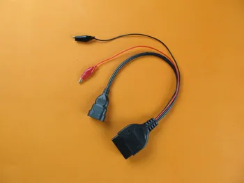 Obd2 auto cablu pentru fiat 3 pini la obd ii 16pin de sex FEMININ Cablu de Diagnosticare Conector Auto pentru Fiat 3Pin
