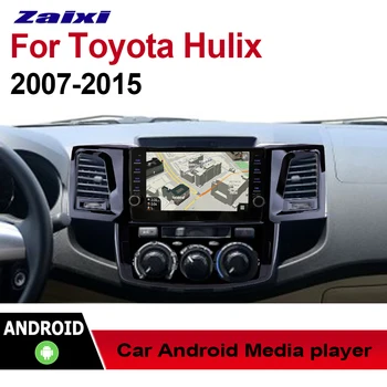 ZaiXi 2 Din Masina cu echipamentele de redare Multimedia Android Auto Radio Pentru Toyota Hilux 2007~DVD, GPS, Bluetooth, WiFi, Ecran HD