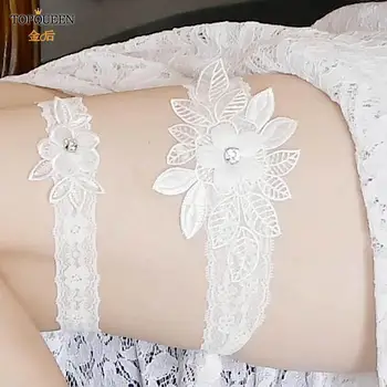 TOPQUEEN TH46 47 de Mireasa Garter Belt Set cadou Sexy pentru soția iubitorii Suspensor Pentru Femei Fete Mireasa, Accesorii de Nunta