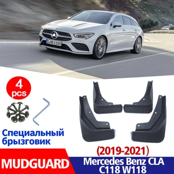 Apărătoare de noroi PENTRU Mercedes Benz CLA W118 C118 2019-2021 Aripile Apărătoare de Noroi Clapeta de Garda Splash Aripile Accesorii Auto Auto Styline