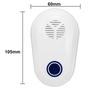Pest Control Ultrasonic Acasă Depozit Mouse Rat Respingător Țânțar Rejector Romanul design convenabil de a folosi Adecvat pentru utilizarea în interior