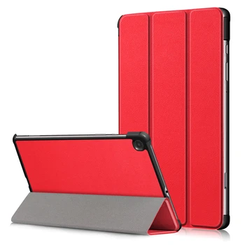Piele Flip-Caz pentru Samsung MediaPad Tab S6 Lite 10.4 P610 P615 Tableta Caz Acoperire Magnetică Stand de Somn Inteligent serviciu de Trezire