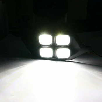 2 buc Masina de Zi cu LED-uri Lumina DRL pentru Mitsubishi Pajero Sport Montero 2016-2017