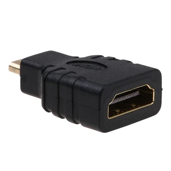 Micro + compatibil HDMI la Mini Converter Placat cu Aur HD Extensie Adaptor Conector pentru Video TV pentru Xbox 360 HDTV 1080P