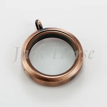 Cele mai noi de 30 mm din oțel inoxidabil rotunde magnet foto medalion colier vintage medalion colier