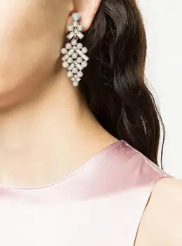 CSxjd Design de Lux perla de Cristal Cercei Vintage pentru Femei Bijuterii