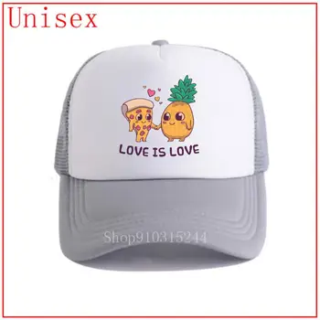 Ananas și pizza dragostea este dragoste pentru copii paie pălărie Snapback pălării pentru bărbați baseball Personalizate de Imprimare pălării mens hat designer pălărie de baseball