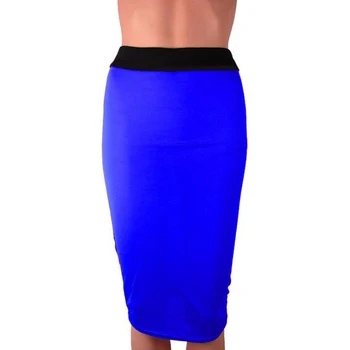 2020 Nouă Femei Fusta Mini Bodycon Fusta Office Pentru Femei Slim Genunchi Lungime Talie Mare Întindere Sexy, Fuste Creion, Jupe Femme