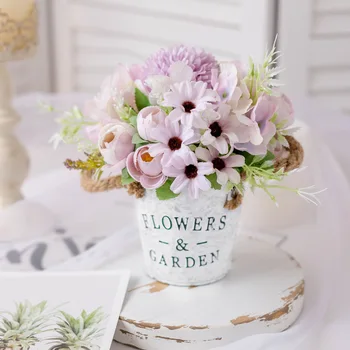 Eleganță Clasică Accesorii Colorate Nordic Floare Trandafir Francez Vaza Consumabile De Nunta Fotografie De Recuzită Grădină De Flori