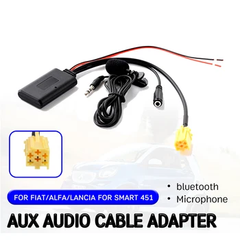 Bluetooth Aux Receptor pentru Alfa Romeo 159 pentru Fiat Grande Punto Cablu Adaptor cu microfon 6 Pini CD Audio în Unitatea de Cap