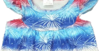 Romantic focuri de artificii de tip boutique de haine pentru copii de vara baby girl haine pentru set de 2