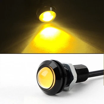 10buc Amber LED-uri Auto Eagle Eye lumini de Zi DRL Coada/Cap de Lumină de poziție Laterale