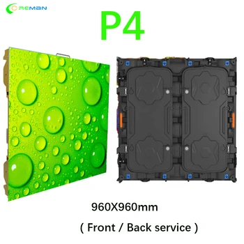 Față serviciu p4 led-uri de perete video preț 960X960mm panou solar panou cu led-uri de afișare semnalizare panou de bord