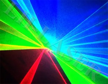 1.5 W TTL Mini sau Analog RGB, laser etapa de iluminat proiector cu Card SD pentru exterior lumina laser