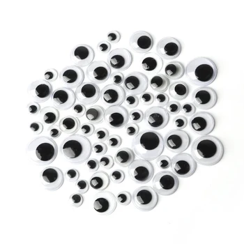 Aprox 900Pcs Auto-adeziv Amestecat Păpuși Ochii Cutie Accesorii Diy Meșteșug Consumabile Ochii Jucarii Papusa Ochi Pentru Diy Papusa 5-15mm