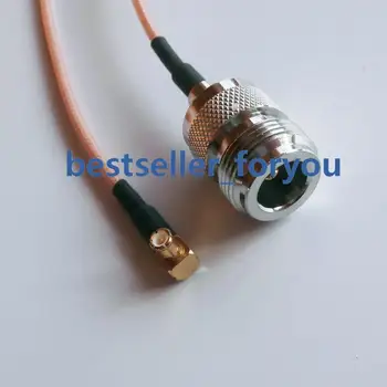 N Femeie Pentru MCX Plug de sex Masculin Unghi Drept de 90 de GRADE RG316 Cablu Jumper Coadă 15cm